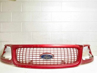 Ford F-250 F-350 Super Duty Front Grille Red 1999-2004 - Image 1