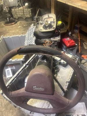 Vintage Cadillac Allante Steering Wheel And Column Assembly - Image 1