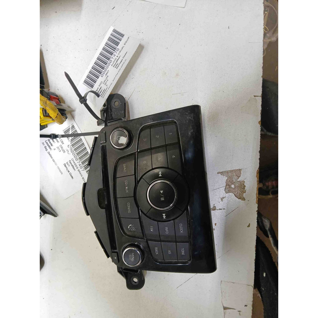 Audio & Visual Equip.(radio) CHEVY CRUZE 11 12 13 14 15 16