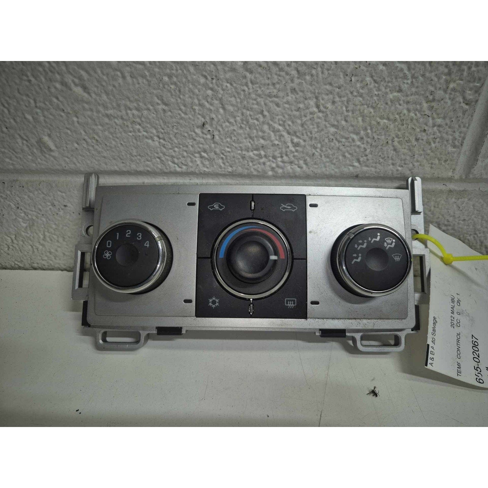 Heater A/c Control CHEVY MALIBU 08 09 10 11 12