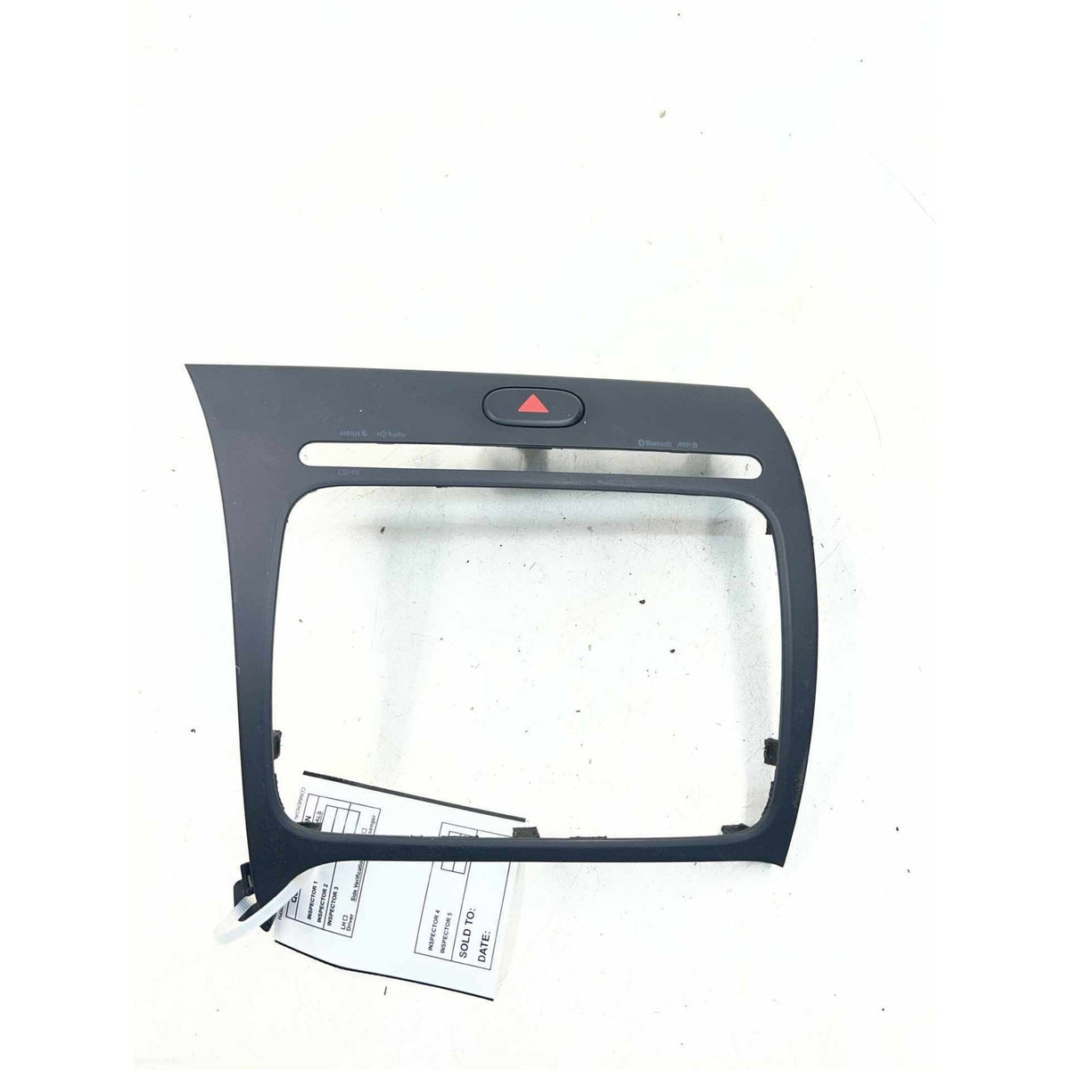 Radio Bezel Trim KIA FORTE 15 See Pics