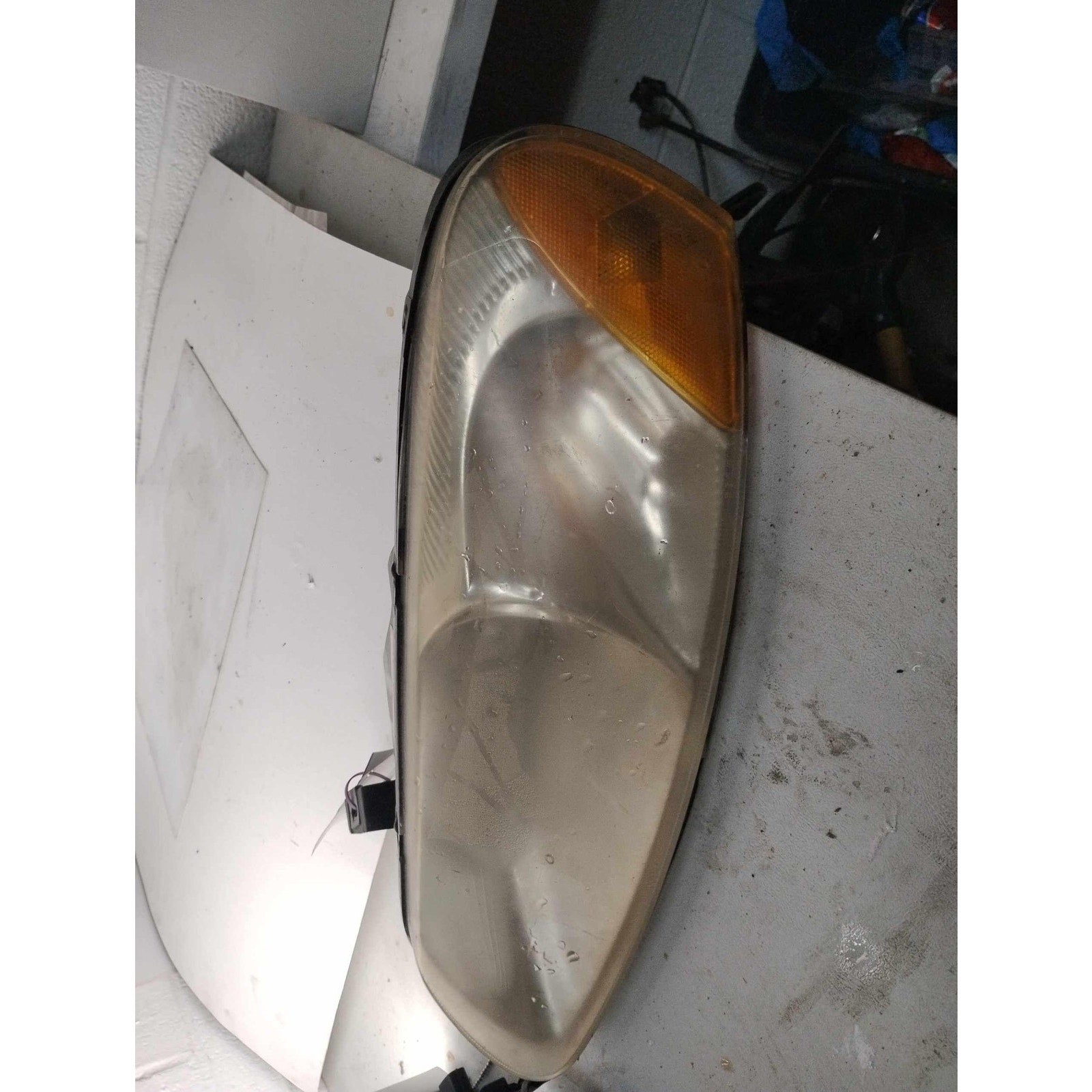 Headlamp Assembly DODGE STRATUS Left 03 04 05 06 See Pics for Imperfections