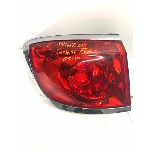 08-12 BUICK ENCLAVE Tail Light Assembly LeftQuarter Panel Mounted See Pics