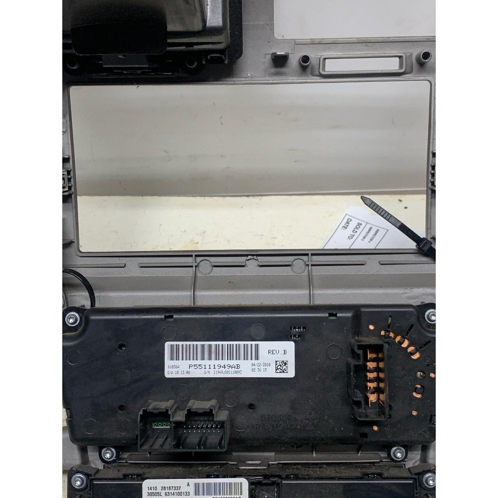 Heater A/c Control DODGE AVENGER 10 11 12 13 14 Bezel Sold Seperate