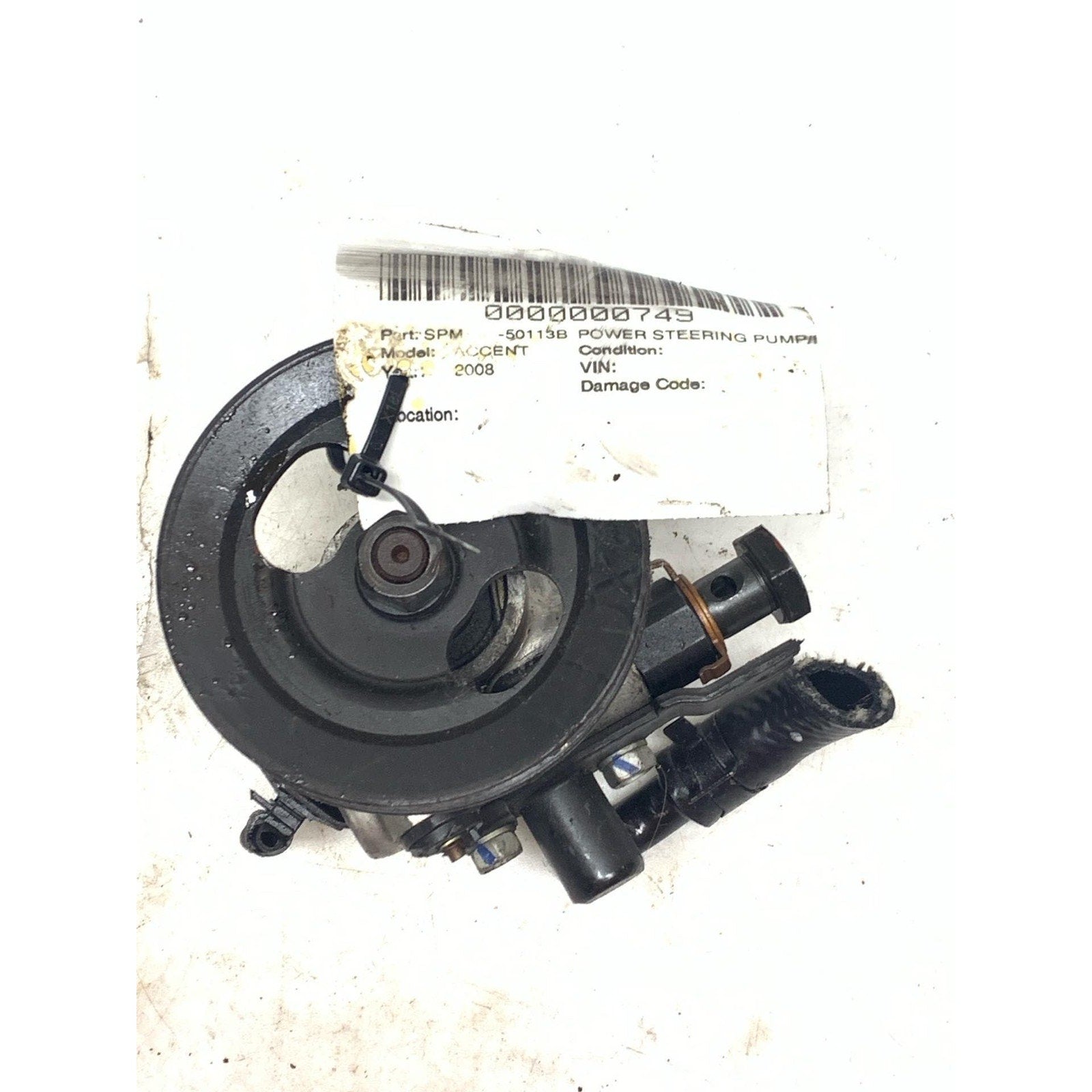 Power Steering Pump/motor HYUNDAI ACCENT 06 07 08 09 10 11