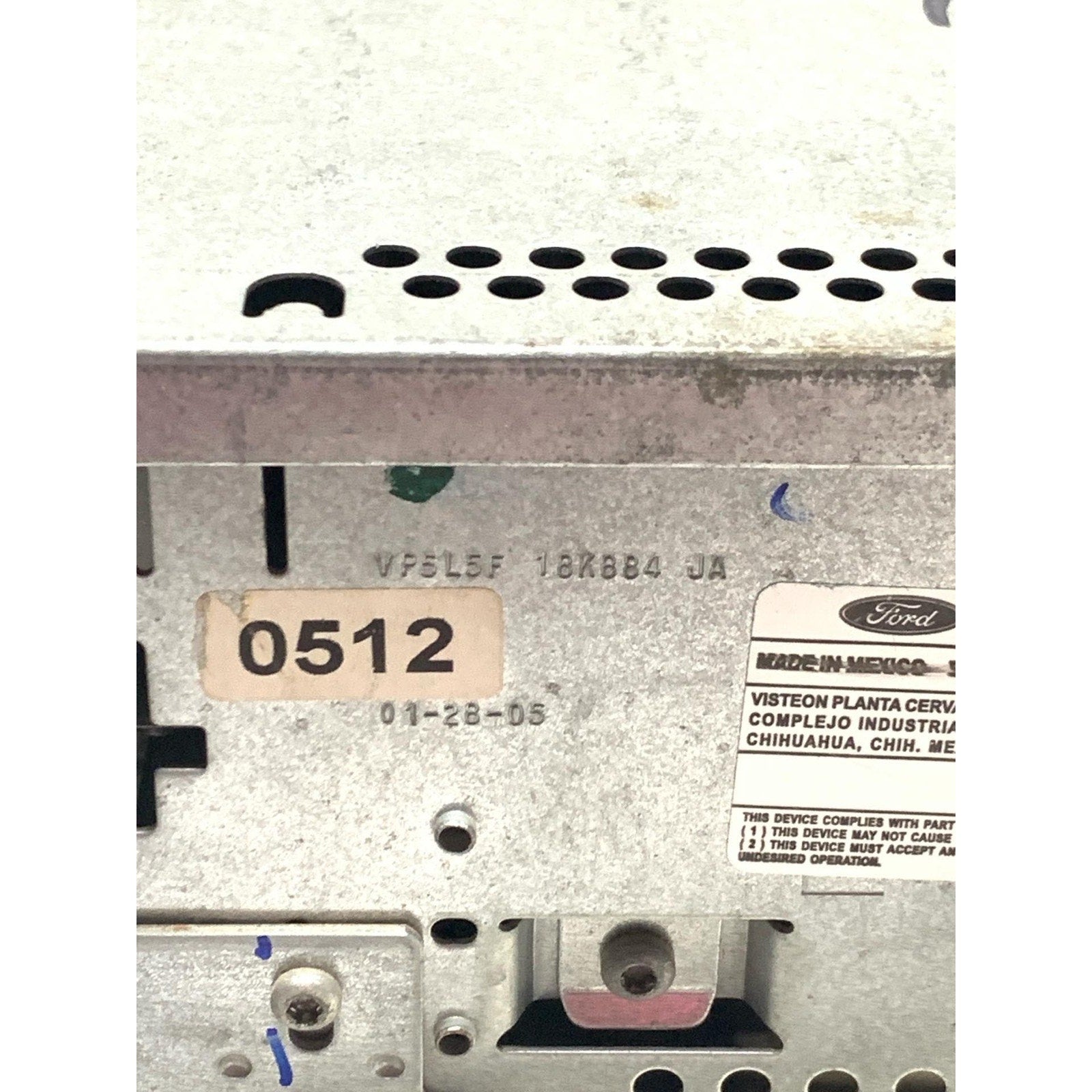 Audio & Visual Equip.(radio) FORD EXPLORER 05