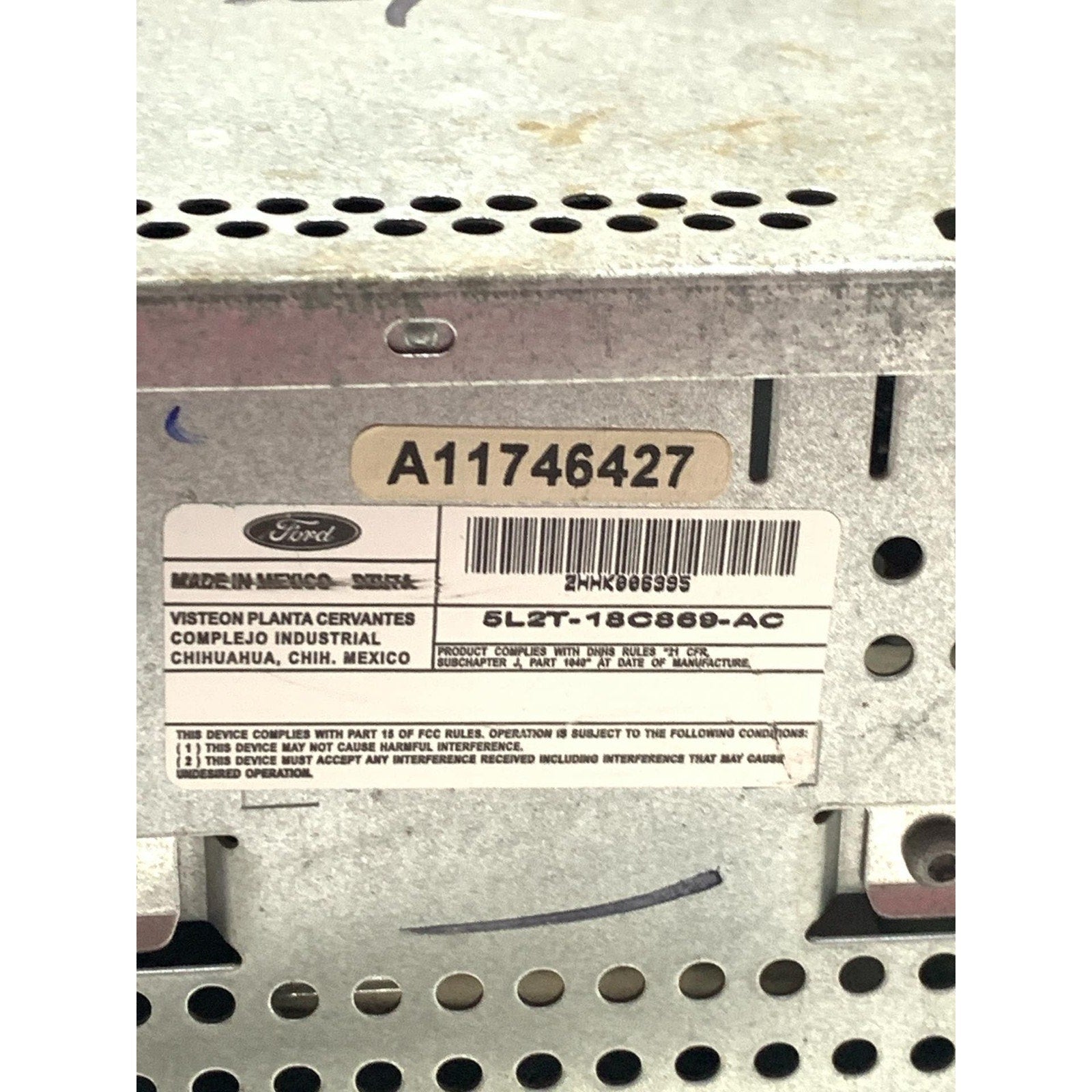 Audio & Visual Equip.(radio) FORD EXPLORER 05