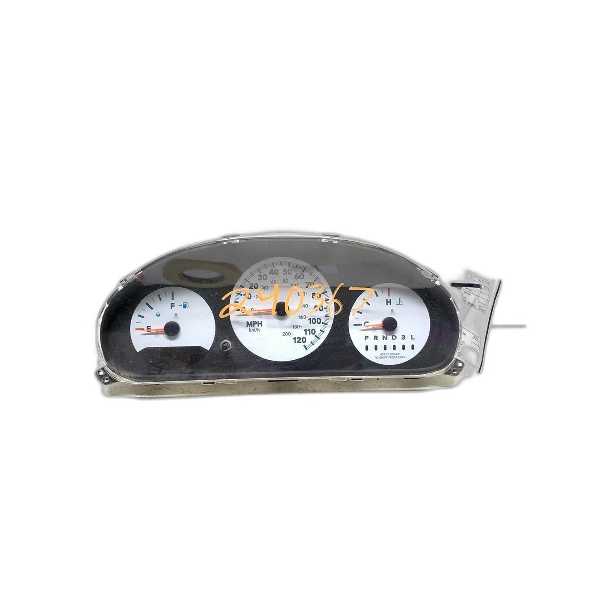 Speedometer CHRYSLER TOWN CNTRY 05 See Pics for Imperfections