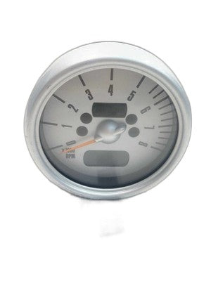 Genuine Cooper R50 R52 R53 Tachometer Gauge Silver Face