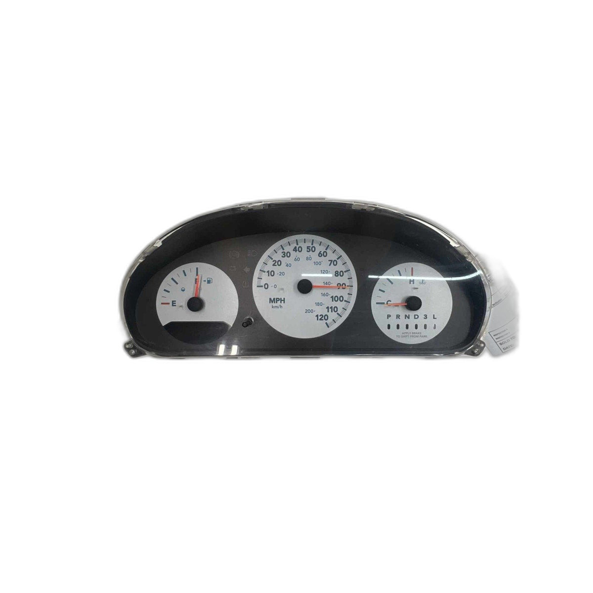 Speedometer DODGE CARAVAN 06 07 See Pics for Imperfections
