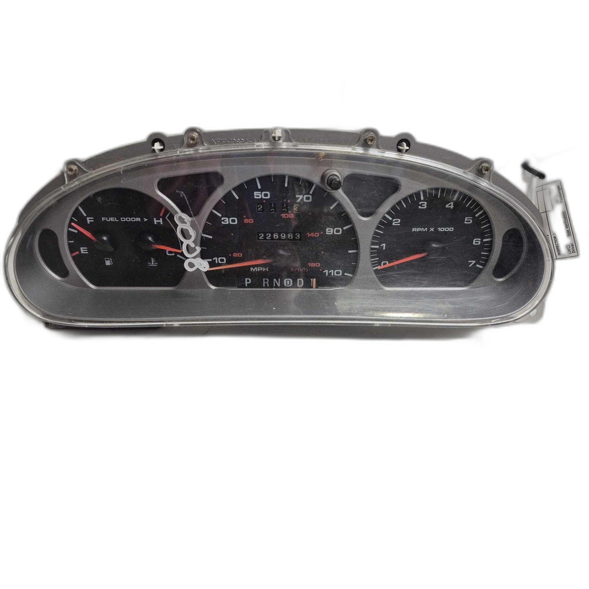 Speedometer FORD TAURUS 99 See Pics for Imperfections