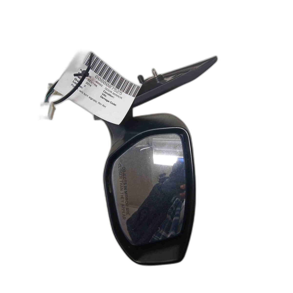 Door Mirror NISSAN SENTRA Right 13 14 15 See Pics for Imperfections