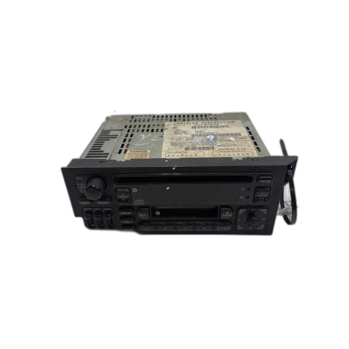 Audio & Visual Equip.(radio) JEEP GRAND CHEROKEE 96 97 98 See Picc