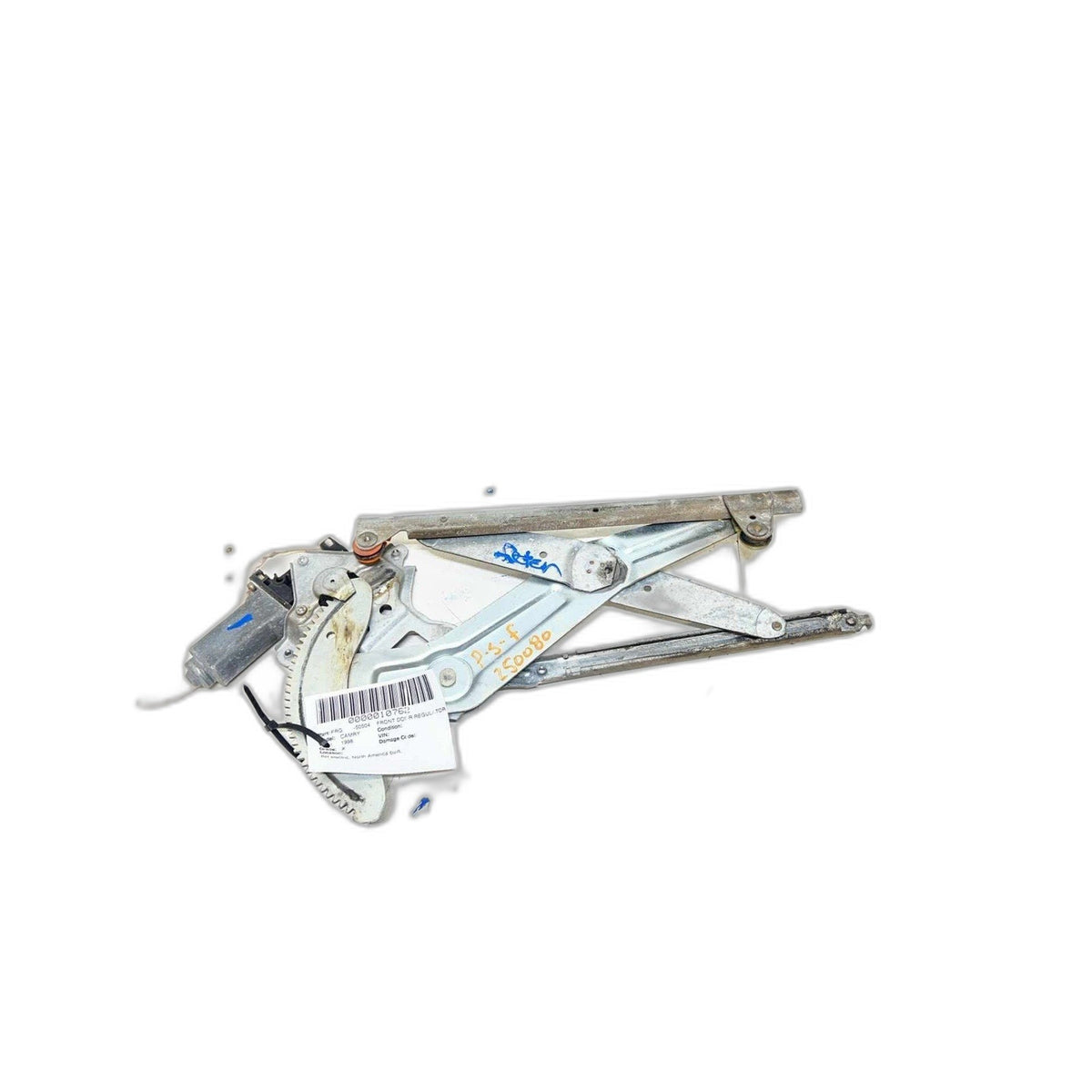 Front Door Regulator TOYOTA CAMRY Right 97 98 99 00 01 See Pics