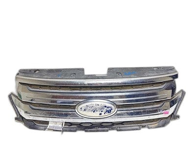Ford Edge Front Grille Assembly (2011-2014) - Chrome Finish