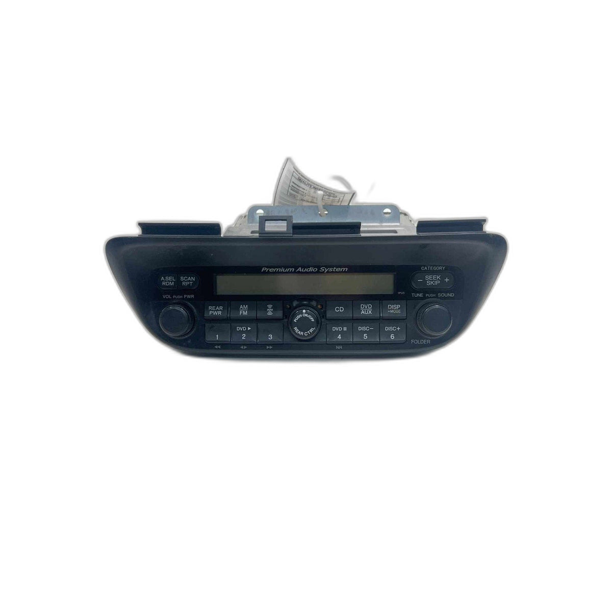 Audio & Visual Equip.(radio) HONDA ODYSSEY 06 See Pics for Imperfections