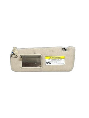 Sonata Left Sun Visor With Vanity Mirror 2006-2007