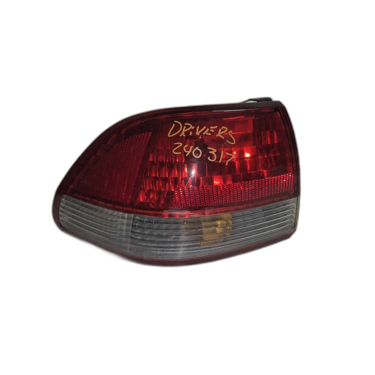 Tail Light Assembly HONDA ACCORD Left 01 02 See Pics for Imperfections