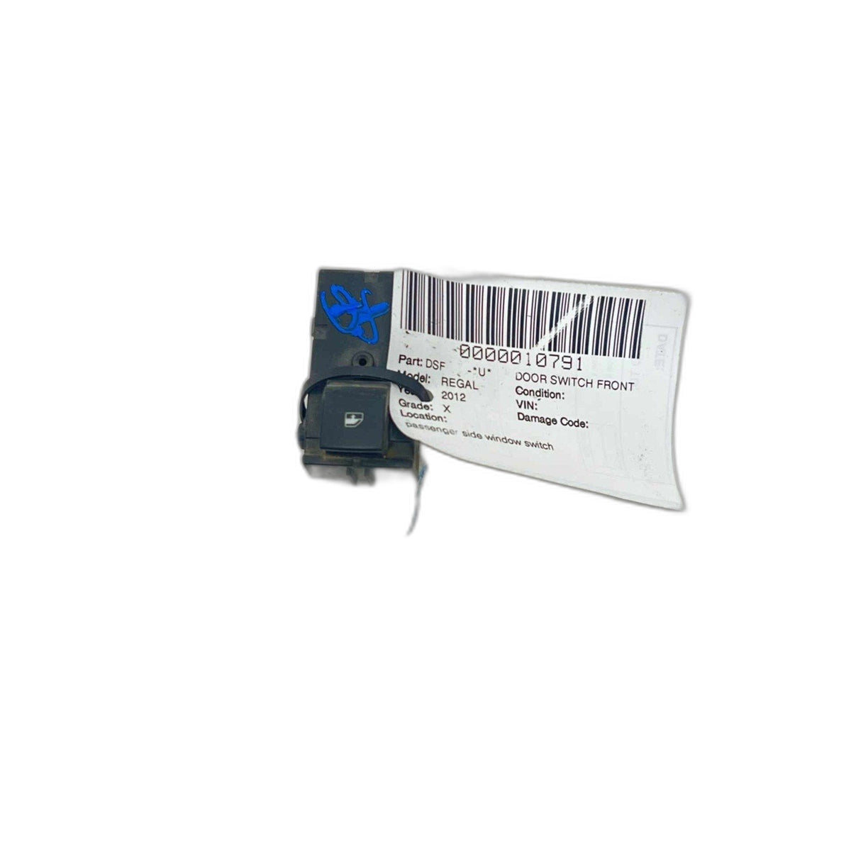 Door Switch Front BUICK REGAL 12 See Pics for Imperfections