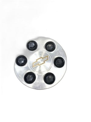 Chevrolet Silverado 1500 Wheel Center Cap - 6-Lug Silver Finish