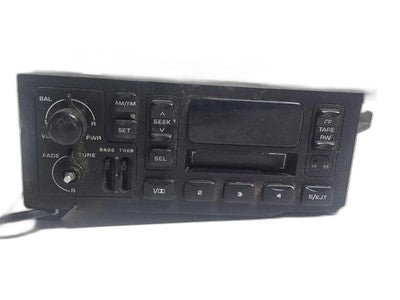 OEM AM/FM Cassette Radio Head Unit - Chrysler Corporation/Jeep/Dodge (ID: RAZ)