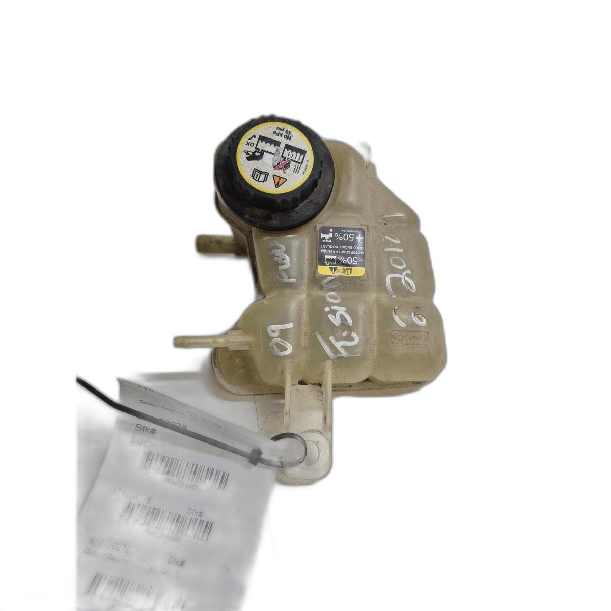 Coolant Recovery Bottle FORD FUSION 06 07 08 09
