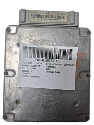 Ford Escort 1991 Engine Control Module (ECM) F1CF-12A650-MA