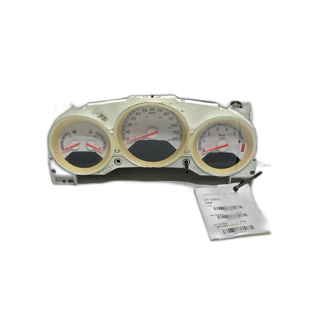 Speedometer DODGE AVENGER 08 09 See Pics for Imperfections