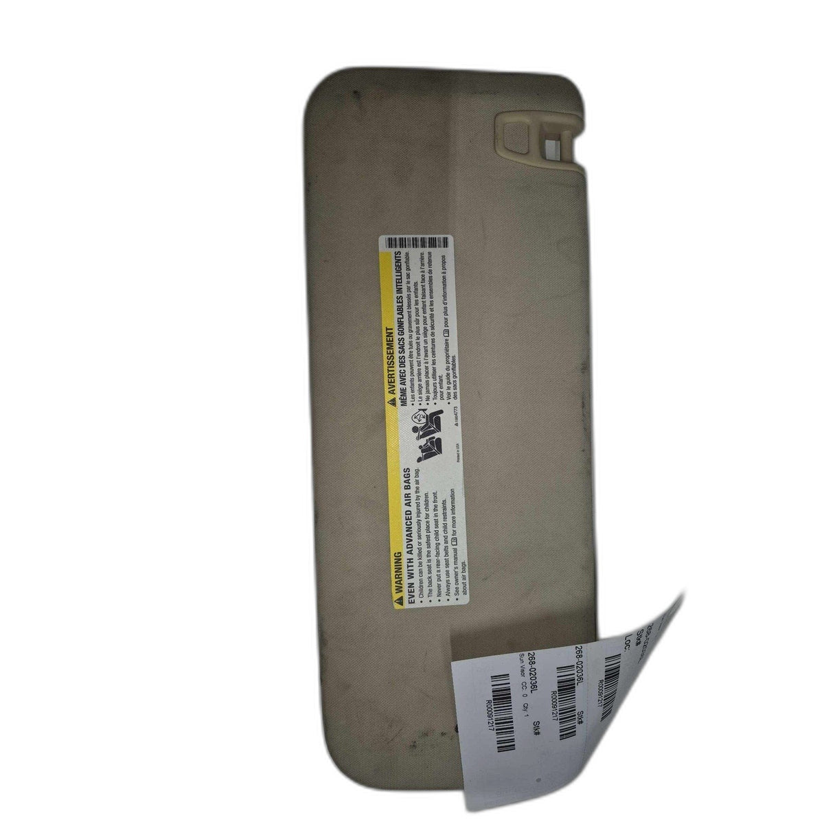 Sun Visor CADILLAC ESCALADE Left 07 08 09 10 11 12 13 14