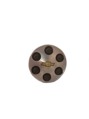 Chevrolet Tahoe 6-Lug Wheel Center Cap - Silver & Gold Bowtie