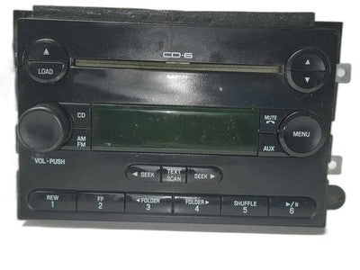 FoMoCo Fusion Mercury Milan 6-Disc CD Changer Radio Head Unit OEM
