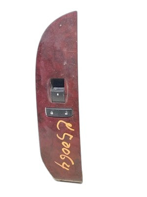Escalade 2007 Front Passenger Door Window Switch Bezel Wood Grain