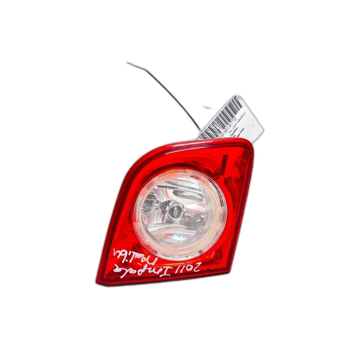Tail Light Assembly CHEVY MALIBU Left 08 09 10 11 12 See Pics for Imperfections