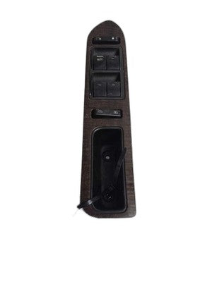 E39 5-Series Front Left Window Switch Panel with Wood Trim