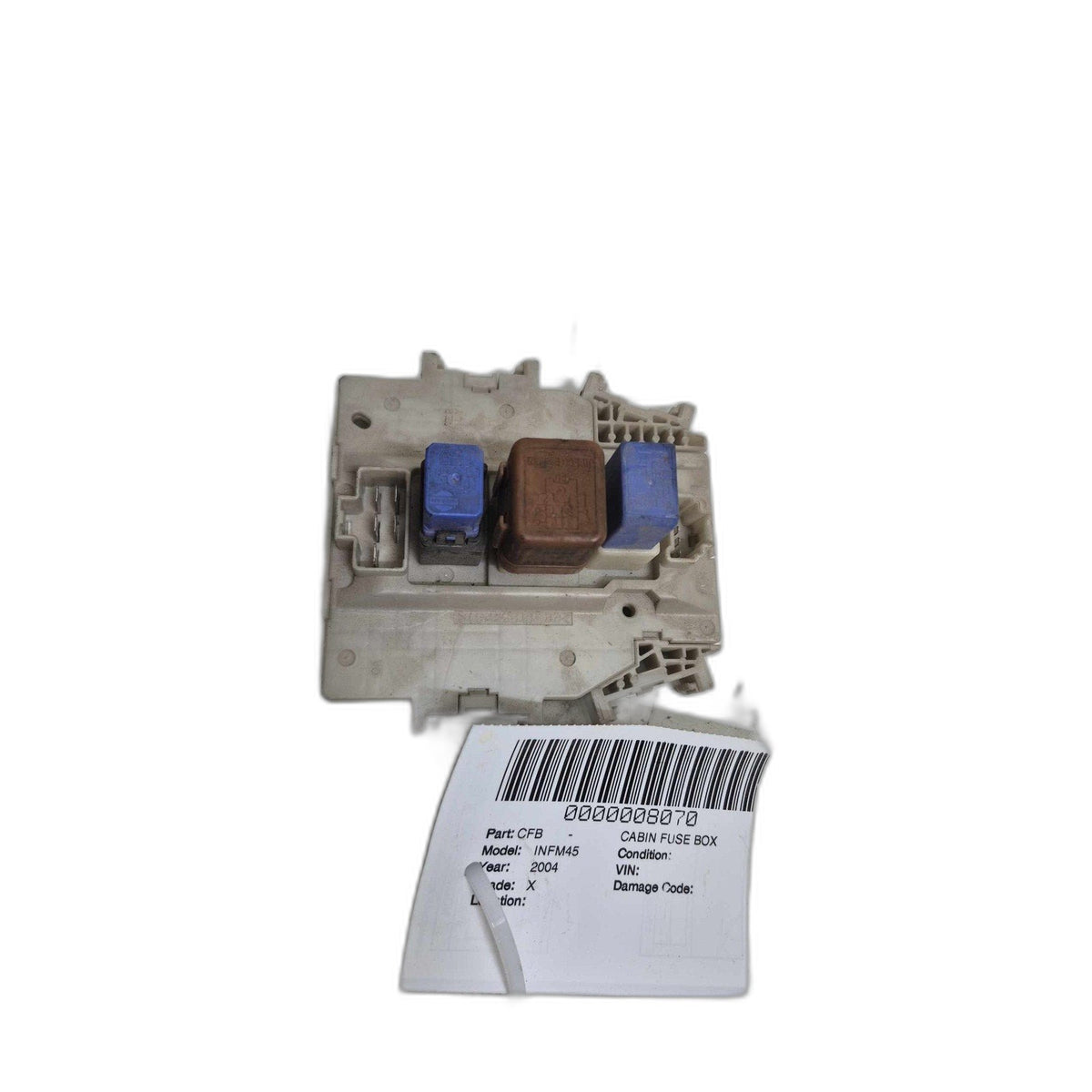 Cabin Fuse Box INFINITI M45 04