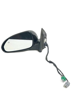 Enclave Left Side Door Mirror Assembly 2008-2012 Black Power