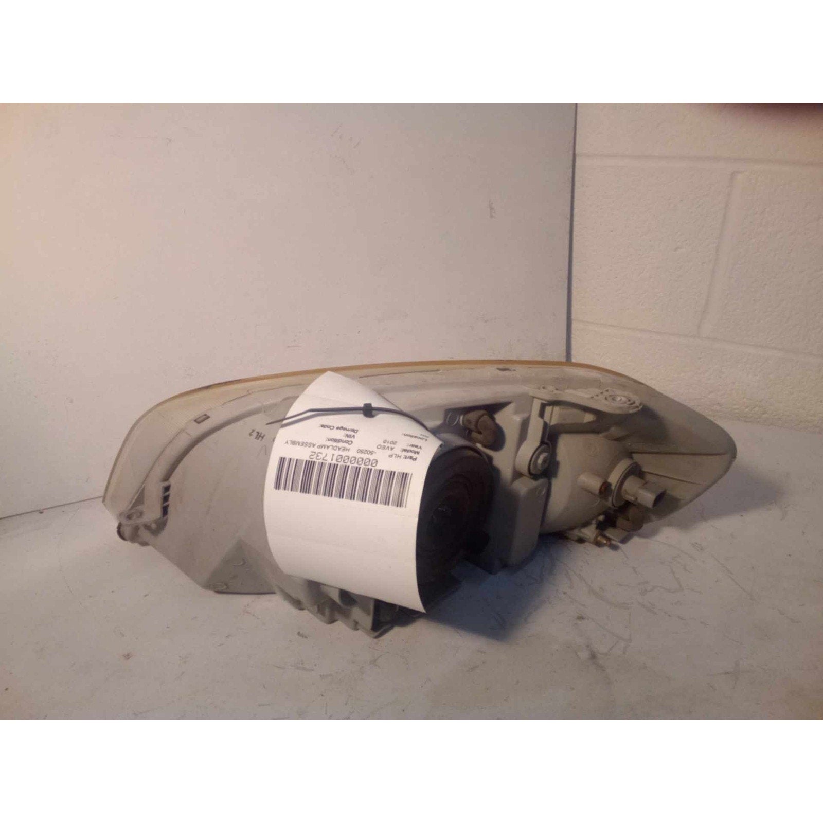 Headlamp Assembly CHEVY AVEO Right 07 08 09 10 11 See Pics for Imperfections